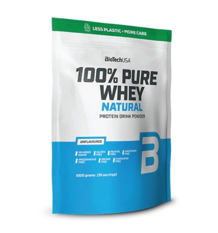 Biotech USA 100% Pure Whey Natural 454g