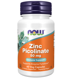 Now Foods Zinc Picolinate 50mg 60VCaps