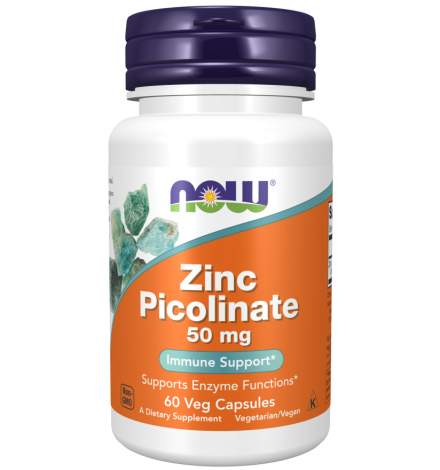 Now Foods Zinc Picolinate 50mg 60VCaps