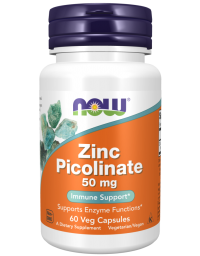 Now Foods Zinc Picolinate 50mg 60VCaps