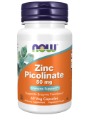 Now Foods Zinc Picolinate 50mg 60VCaps