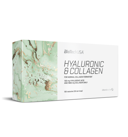 BioTech USA Hyaluronic & Collagen 120 Caps BioTech USA Hyaluronic & Collagen 120 Caps