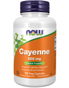 Now Foods Cayenne 500 mg100  Veg Capsules
