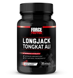 Force Factor Longjack Tongkat Ali 500mg - 30 Capsules