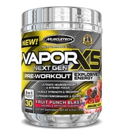 MuscleTech Vapor X5 Next Gen Pre-Workout 30 Serv