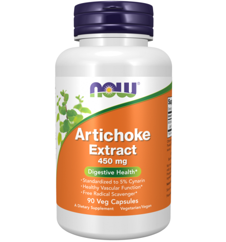Now Foods Artichoke Extract 450 mg 90Veg Capsules
