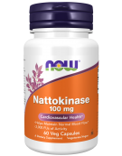 Now Foods Nattokinase 100 mg- 60Veg Capsules