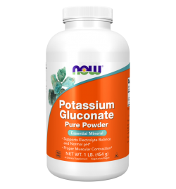 Now Foods Potassium Gluconate Powder 454g