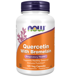 Now Foods Quercetin with Bromelain 120Veg Capsules