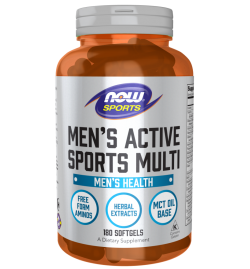 Now Sports Men's Active Sports Multi 180Softgels