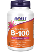 Now Foods Vitamin B-100 100 Tabs