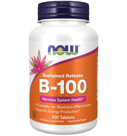 Now Foods Vitamin B-100 100 Tabs