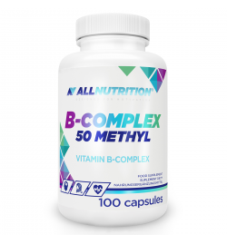 AllNutrition Vitamin B-Complex 50mg Methyl - 100 Capsules