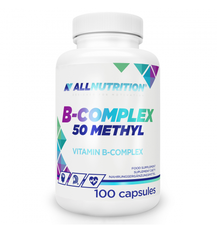 AllNutrition Vitamin B-Complex 50mg Methyl - 100 Capsueles