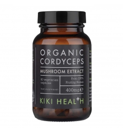 KIKI Health Cordyceps Extract Organic 400mg -60 VCaps