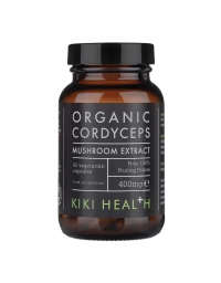 KIKI Health Cordyceps Extract Organic 400mg -60 VCaps