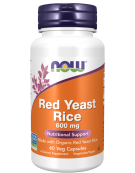 Now Foods Red Yeast Rice 600mg - 60VCaps