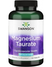 Swanson Magnesium Taurate 100mg - 120 Tablets