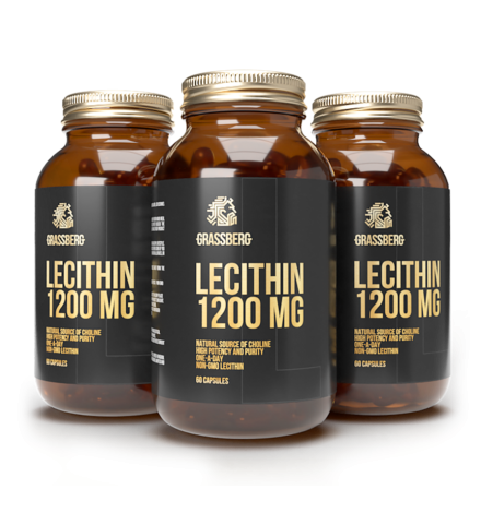 Grassberg Lecithin 1200mg - 60Caps