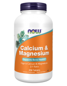 Now Foods Calcium & Magnesium 250 Tabs