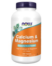 Now Foods Calcium & Magnesium 250 Tabs