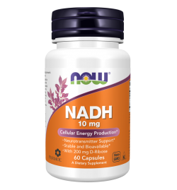 Now Foods NADH 10 mg - 60 Veg Capsules