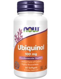 Now Foods Ubiquinol 100 mg - 60 Softgels