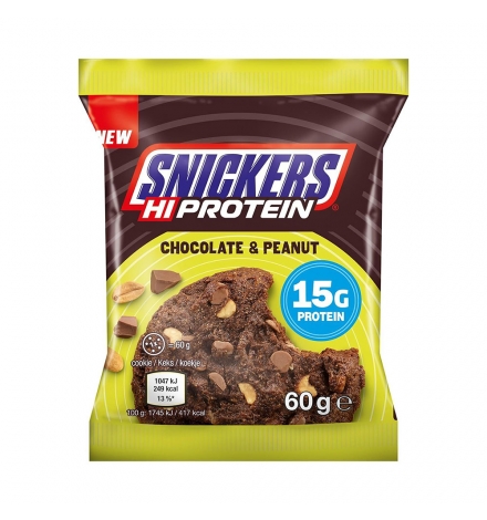 Mars Snickers Hi Protein Cookie 60g Mars Snickers Hi Protein Cookie 60g