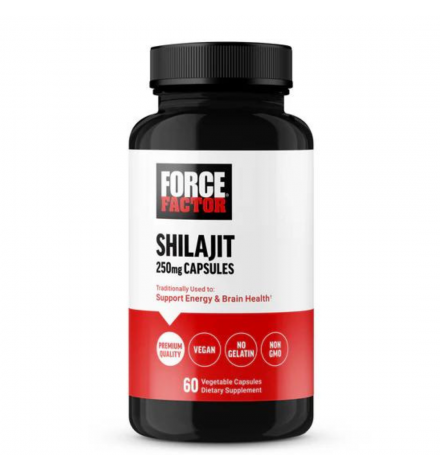 Force Factor Shilajit 250mg - 60 Capsules Force Factor Shilajit 250mg - 60 Capsules