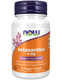 Now Foods Astaxanthin 4 mg 60 Veggie Softgels