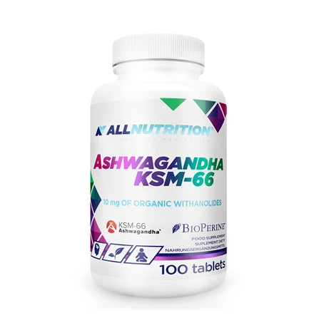 AllNutrition Ashwagandha KSM-66 100Tabs AllNutrition Ashwagandha KSM-66 100Tabs
