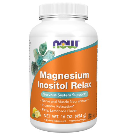 Now Foods Magnesium Inositol Relax 454g Now Foods Magnesium Inositol Relax 454g