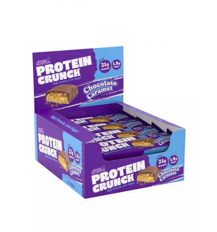 Applied Nutrition Crunch Bar 62g x 12 Bars Applied Nutrition Crunch Bar 62g x 12 Bars