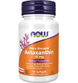 Now Foods Astaxanthin Extra Strength 10mg- 30 Softgels
