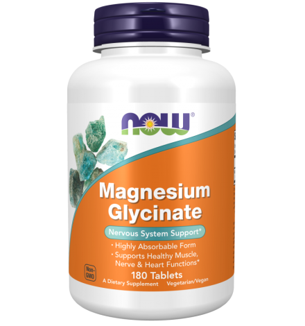 Now Foods Magnesium Glysinate - 180 Tablets Now Foods Magnesium Glysinate - 180 Tablets