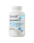OstroVit Triple Magnesium + B6 P-5-P - 90 Capsules