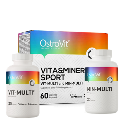 OstroVit Vit & Min Sport 30 Capsules x 2 OstroVit Vit & Min Sport 30 Capsules x 2