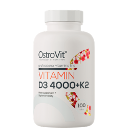 OstroVit Vitamin D3 + K2 - 100Tablets