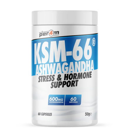 PER4M KSM-66 Ashwagandha 60 Caps