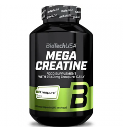 BioTech USA Mega Creatine 120Caps