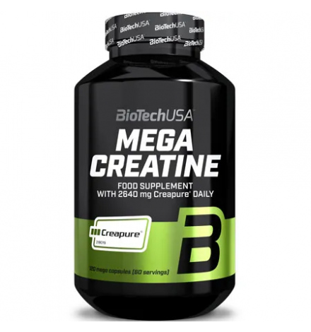 BioTech USA Mega Creatine 120Caps BioTech USA Mega Creatine 120Caps