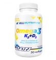 AllNutrition Omega 3+K2+D3 30 Softgels