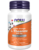 Now Foods L-Theanine Double Strength 200mg- 60VCaps