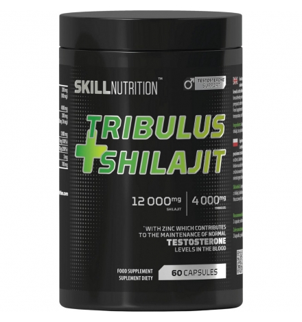 Skill Nutrition Tribulus & Shilajit 120VCaps