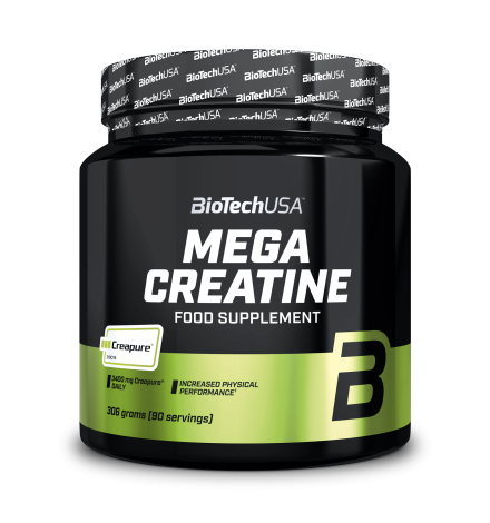 BioTech USA Mega Creatine Creapure 306g -  Unflavoured