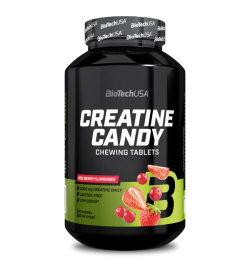 BioTech USA Creatine Candy 240 Chewing Tablets
