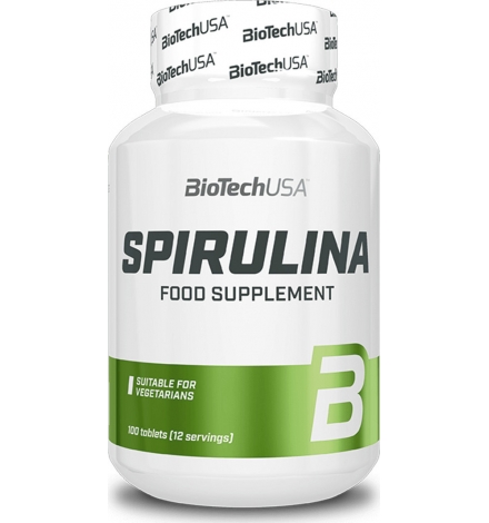 Biotech USA Spirulina 100 tablets