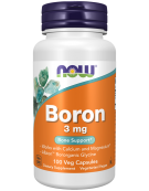Now Foods Boron 3 mg - 100 Veg Capsules