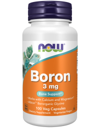 Now Foods Boron 3 mg - 100 Veg Capsules