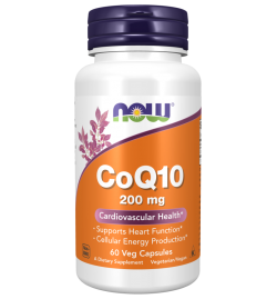 Now Foods CoQ10 200mg - 60Veg Capsules